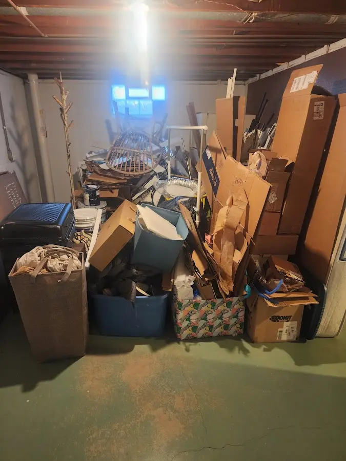 Roll-off dumpster container at job site for Construction Dumpster Rental in Oak Harbor